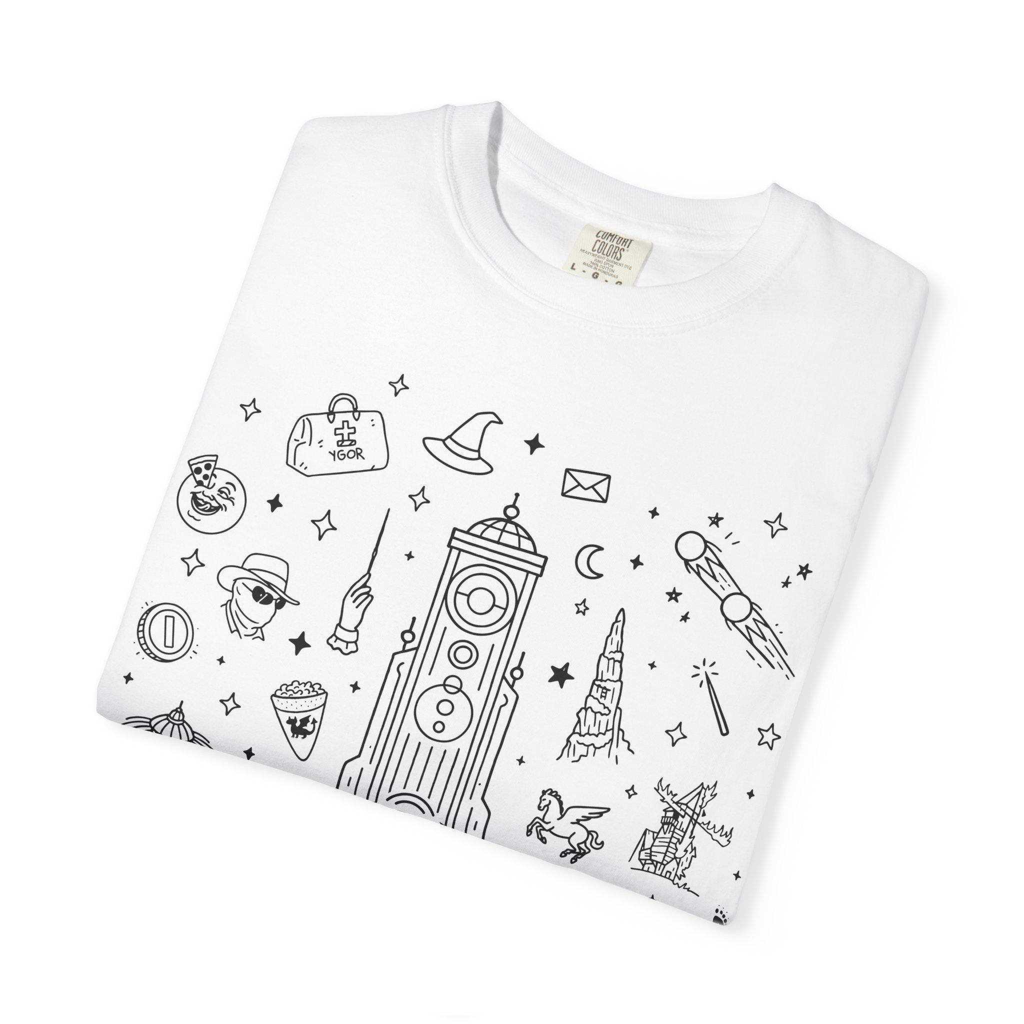 Epic Universe Doodle Tee
