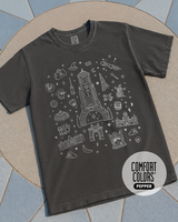 Epic Universe Doodle Tee