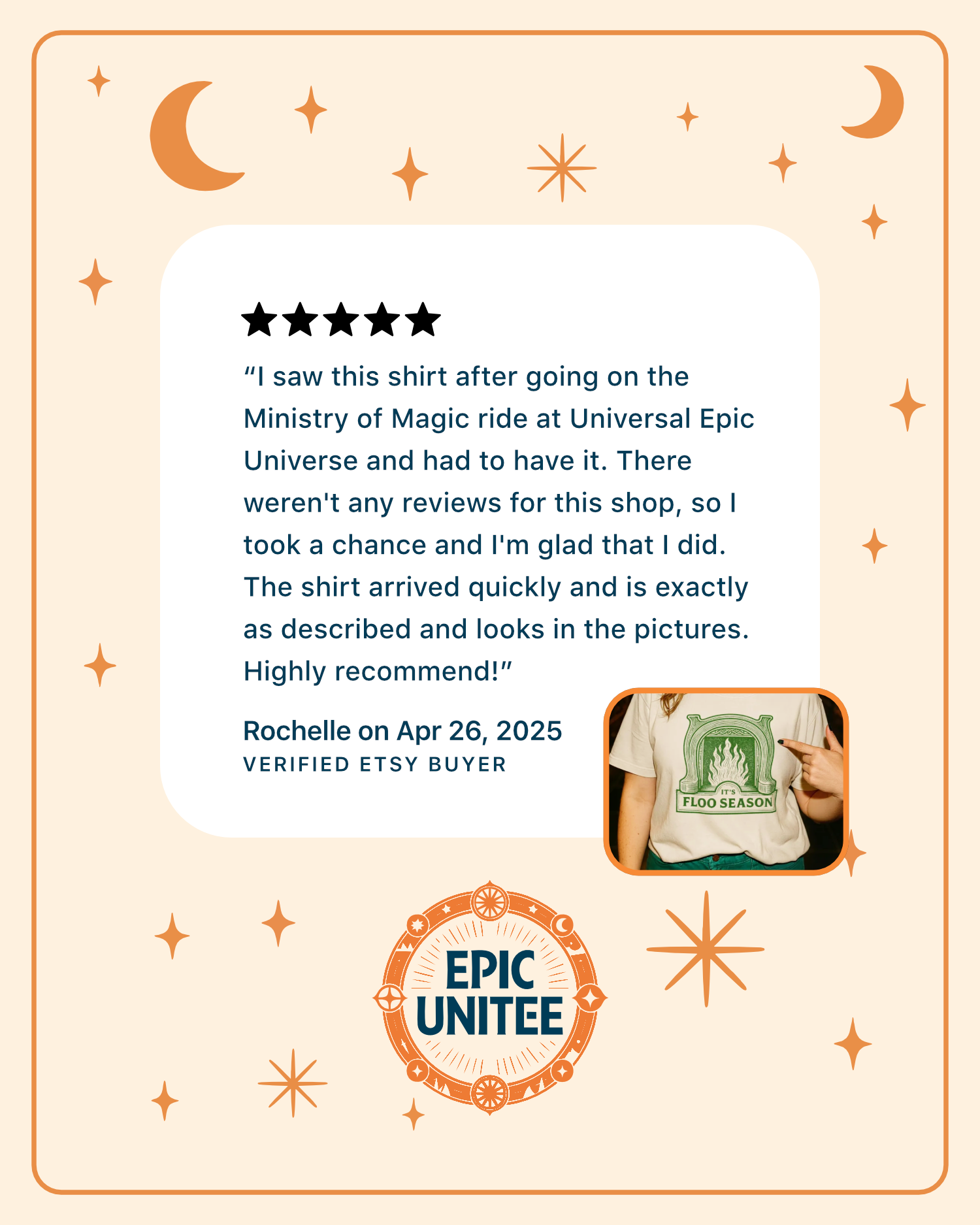 Epic Universe Doodle Tee