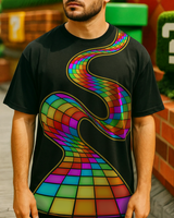 Rainbow Tiled Tee